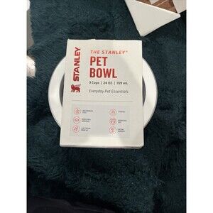 POPULAR - Stanley 24oz Stainless Steel Pet/Dog Bowl - Frost Polka Dot (ON HAND)